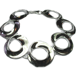 Concave Swirl Bracelet